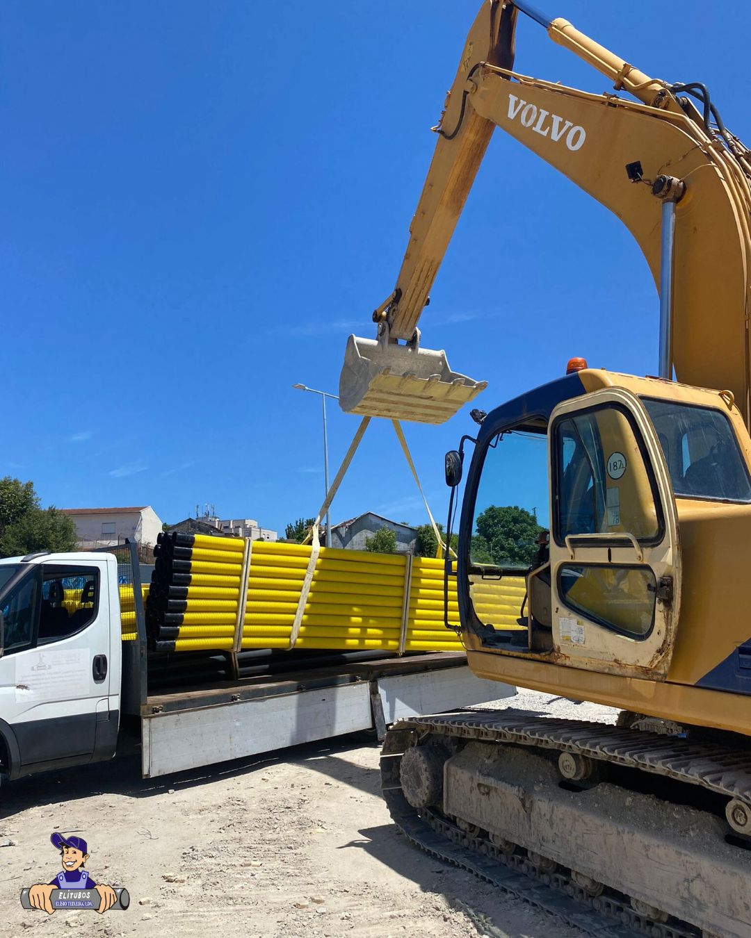 Rede de águas na Antiga Fábrica do Cobre